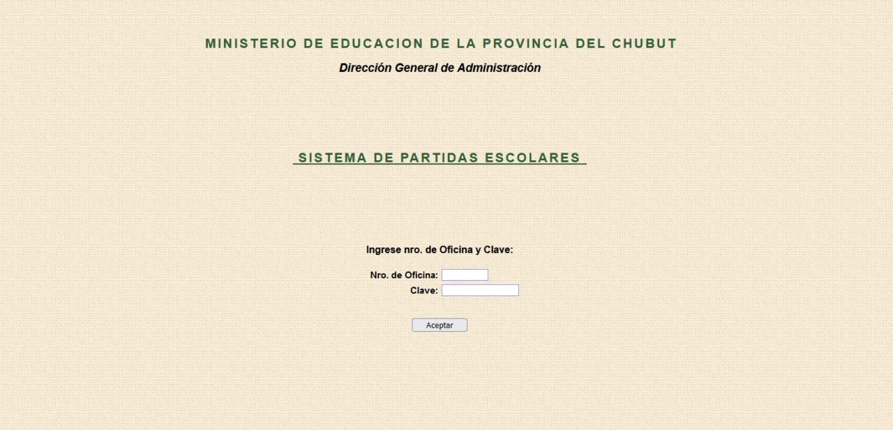 Accesos A Sistemas De Gestión Online Ministerio De Educación Del Chubut 9552